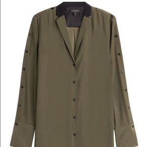 RAG & BONE 100% silk Shirt dress